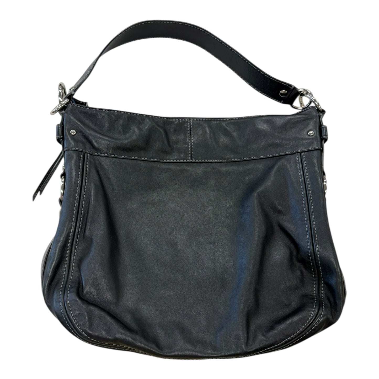 Handbag Designer By Coach In Black, Size:Medium