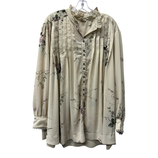 Top Ls By Festi In Tan, Size:3X