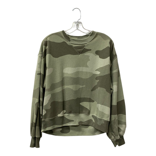 Sweatshirt Crewneck By Abercrombie And Fitch In Green, Size:M