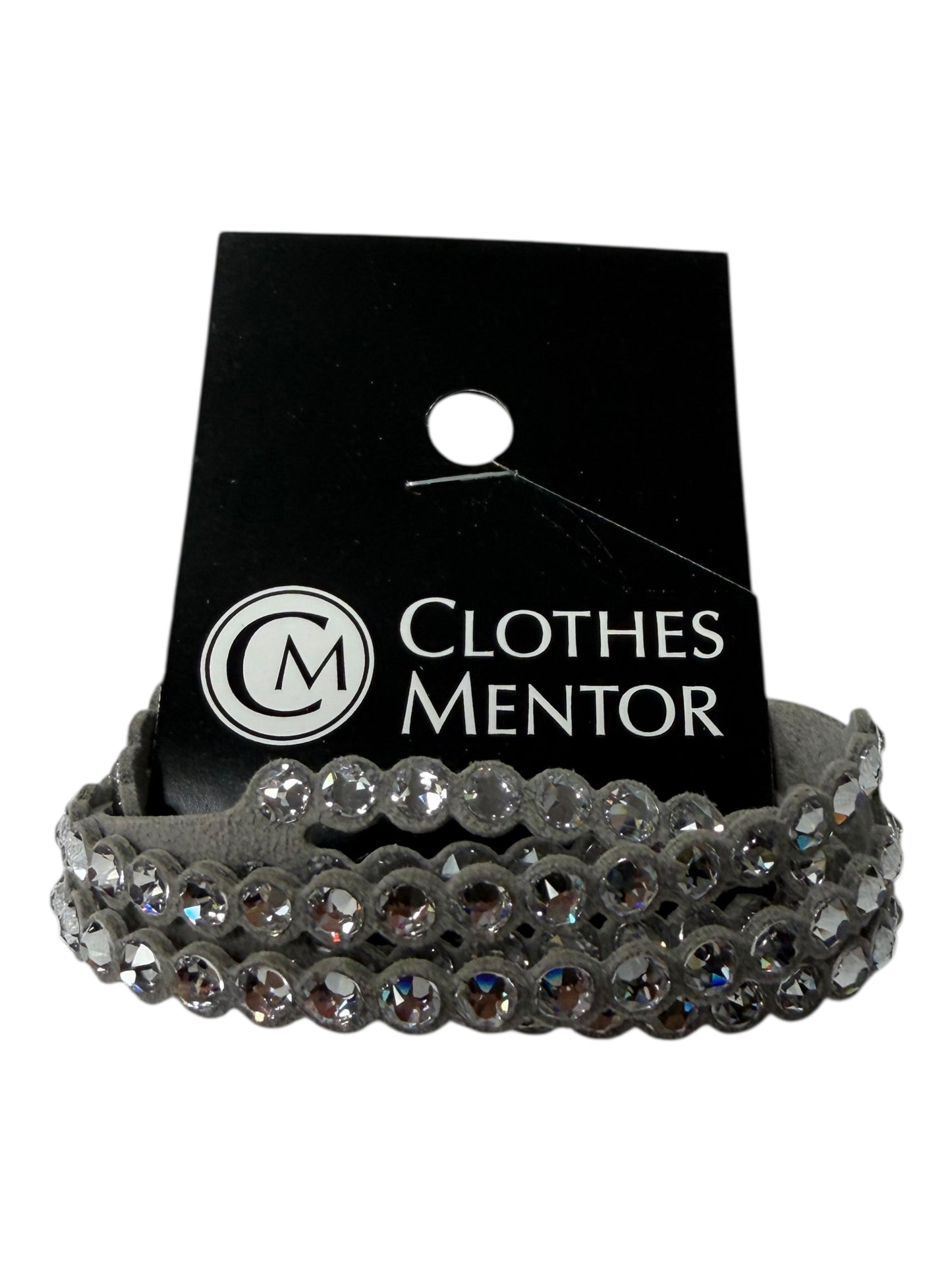 Bracelet Designer By Swarovski In Grey