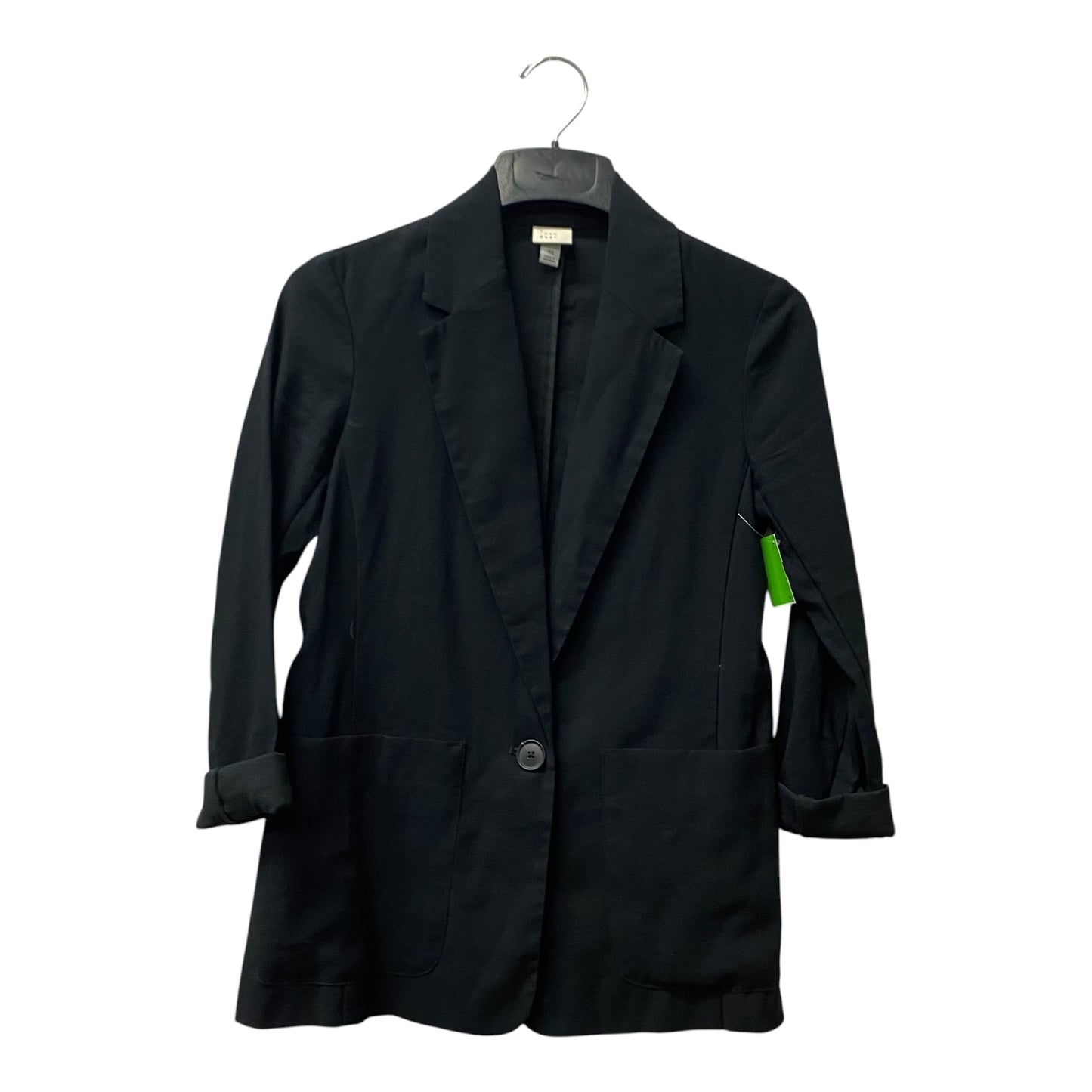 Blazer By A New Day In Black, Size:Xs