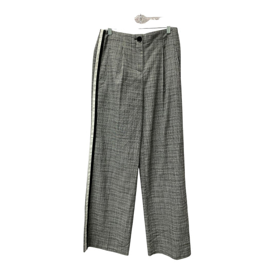 Pants Designer By Karl Lagerfeld In Black & White, Size:2