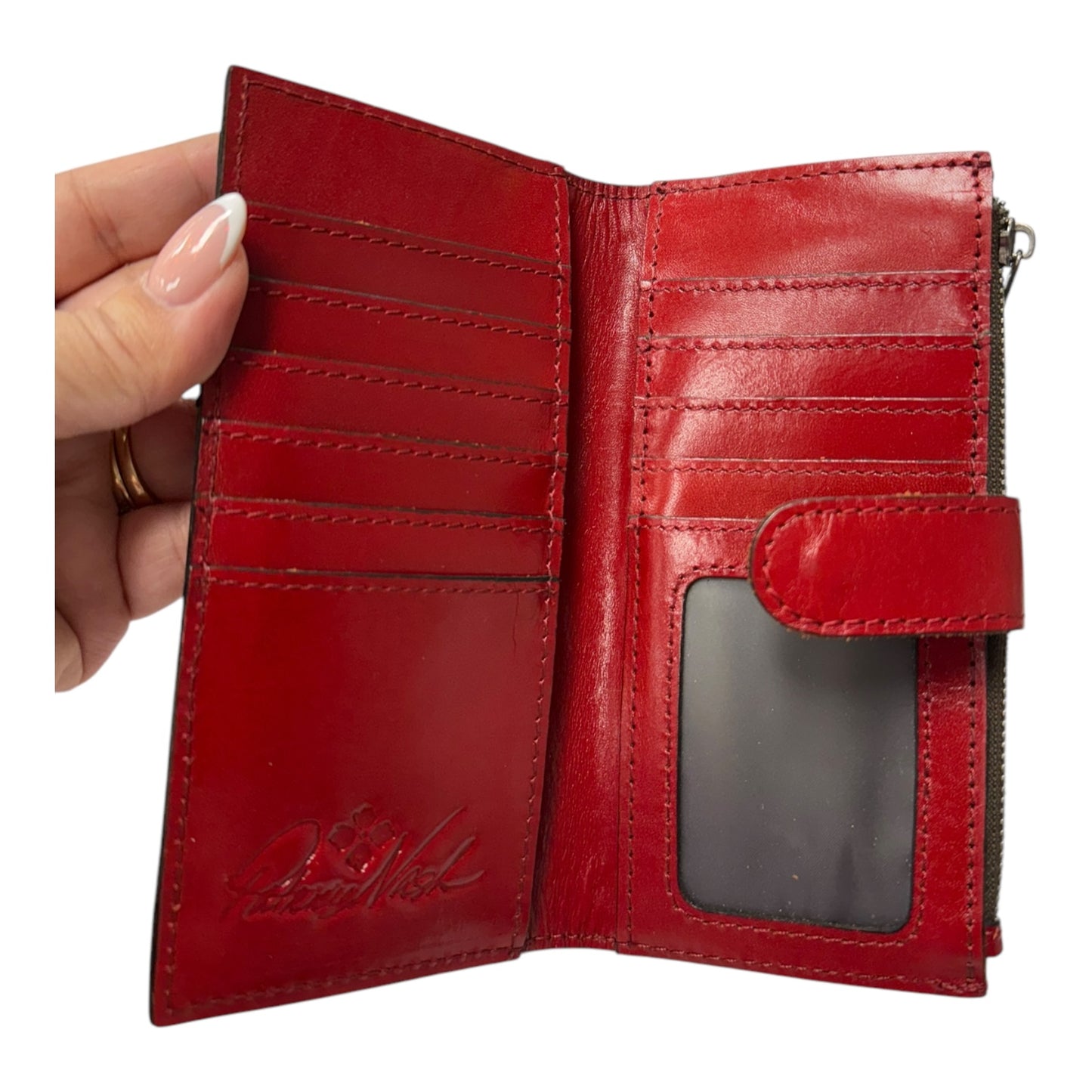 Wallet Designer By Patricia Nash In Red, Size:Large