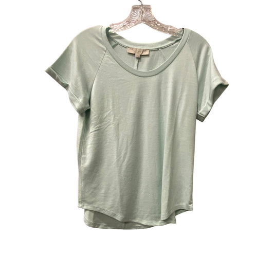 Top Ss By Loft In Green, Size:Xxs