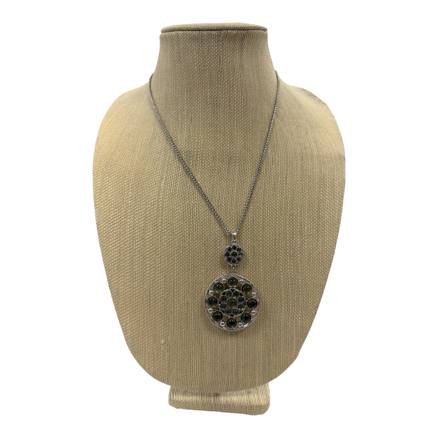 Necklace Pendant By Lucky Brand In Silver