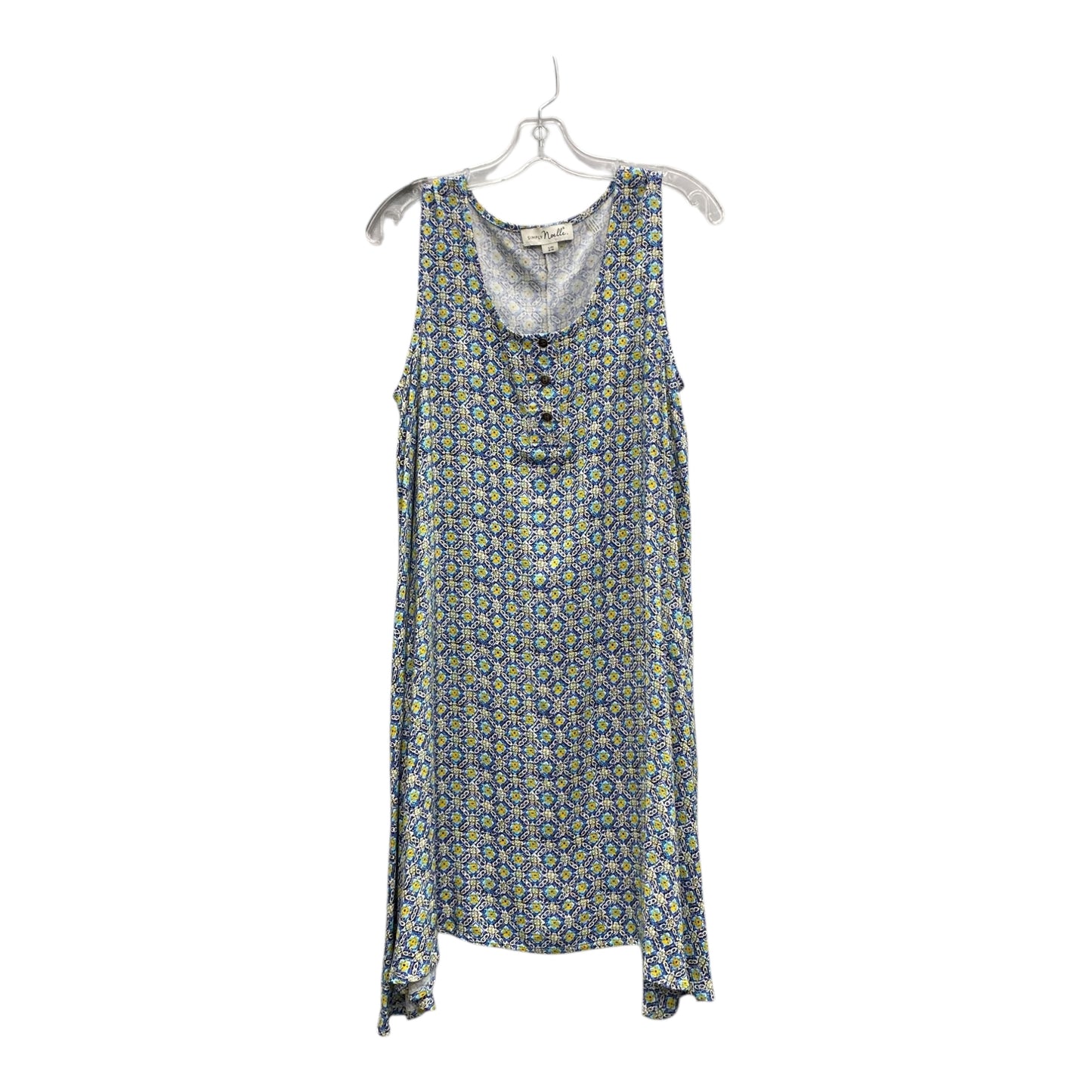 Dress Casual Short By Simply Noelle In Blue, Size:M