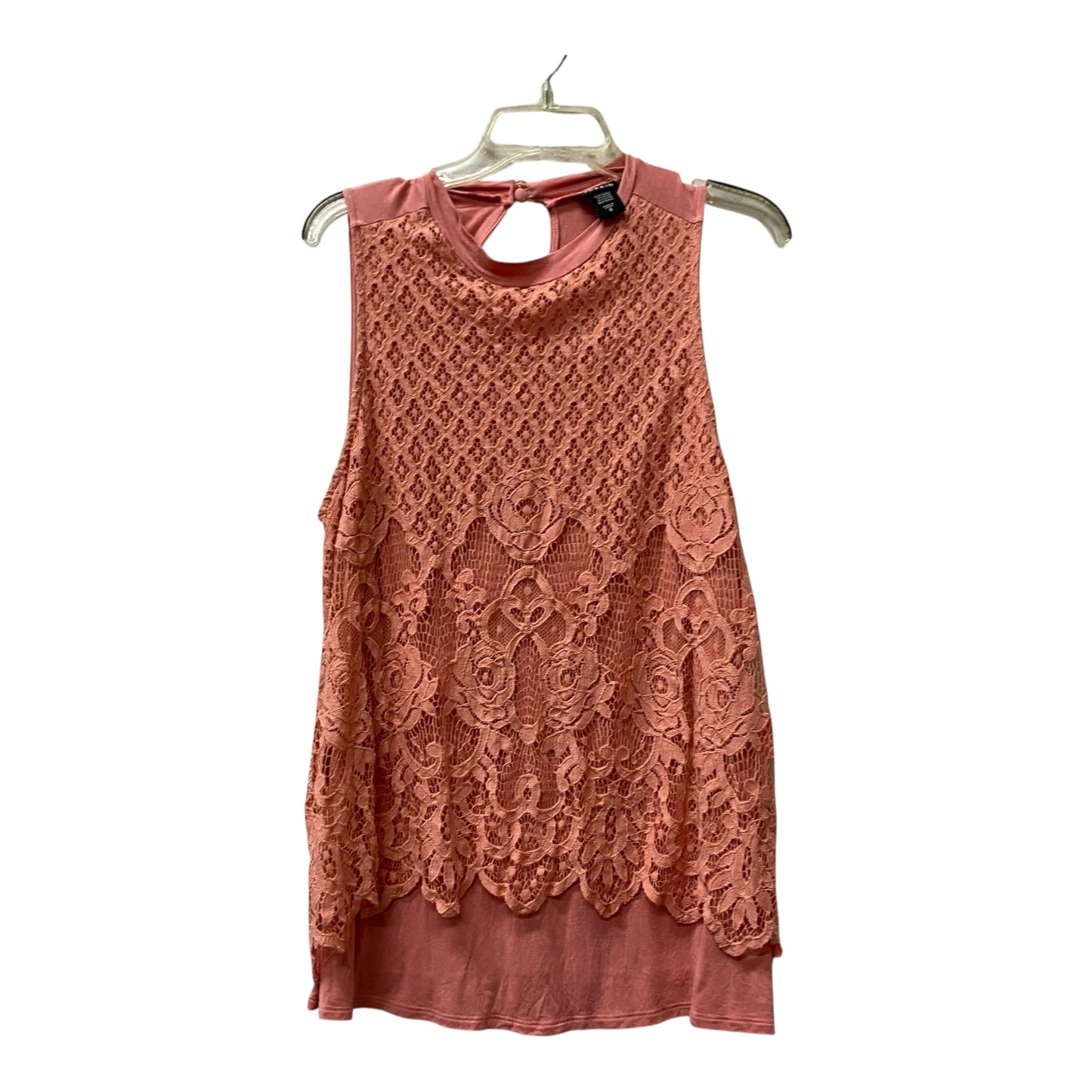 Top Sleeveless By Torrid In Pink, Size:L