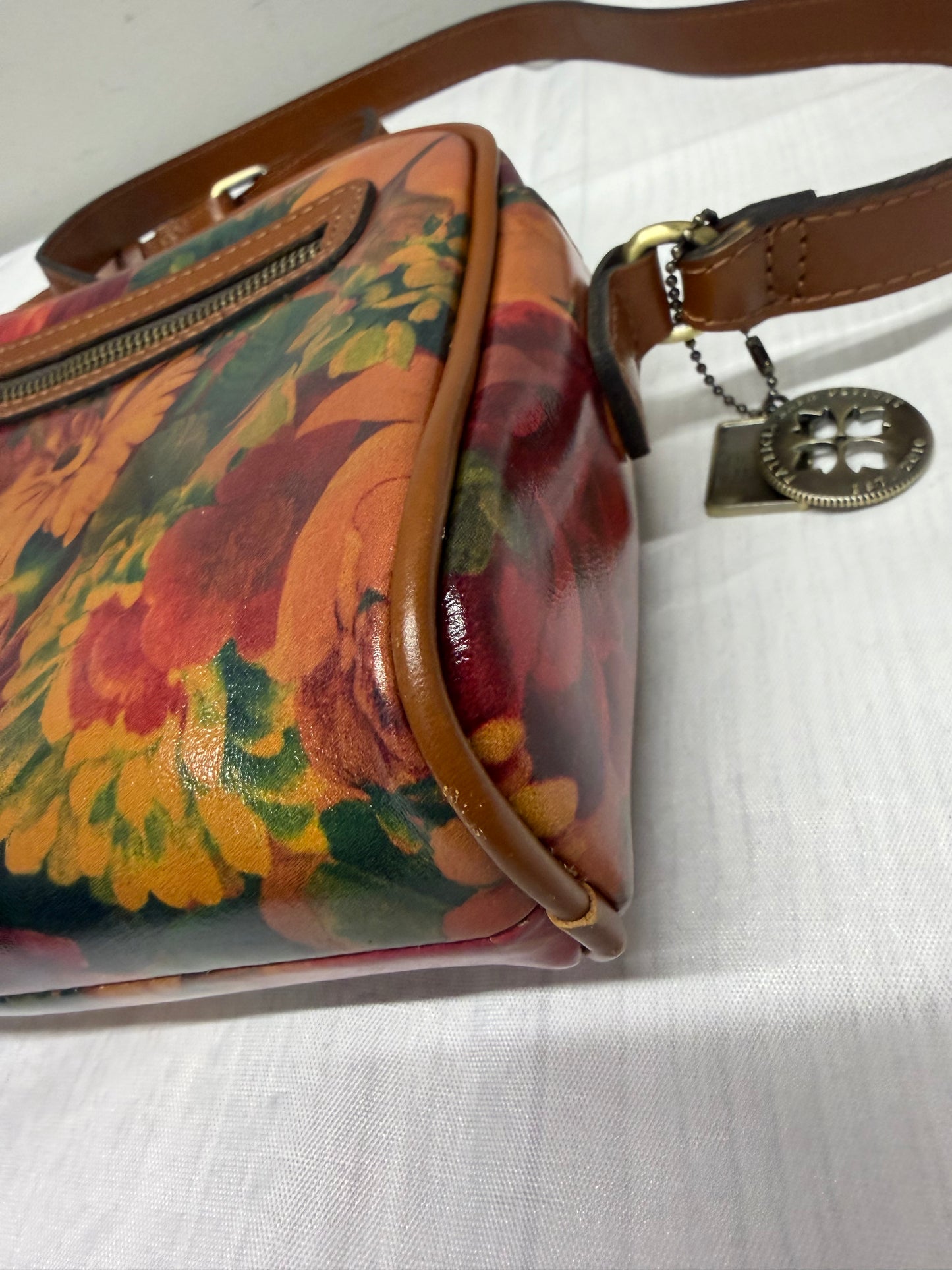 Crossbody Designer By Patricia Nash In Red, Size:Medium