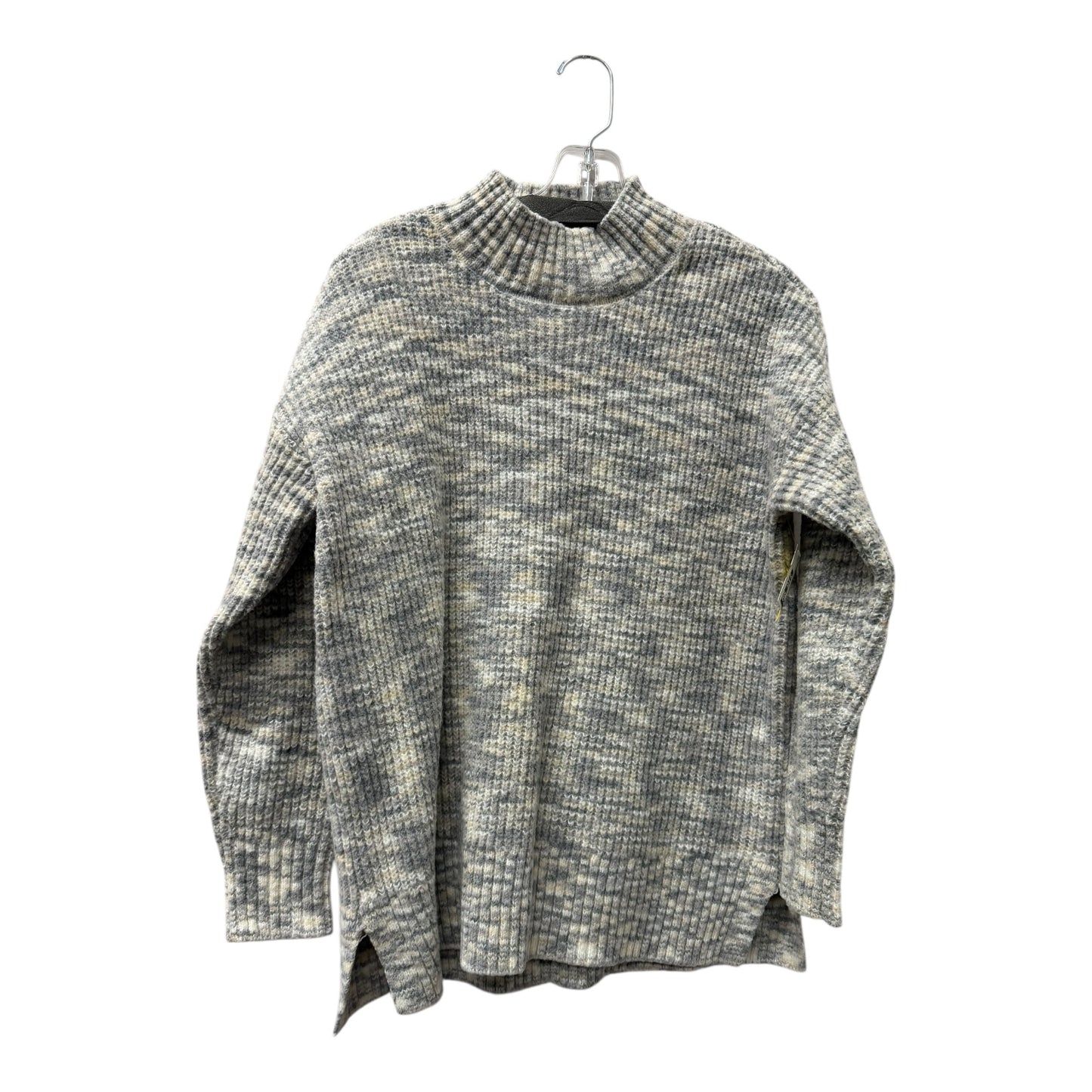 Sweater By Loft In Blue & Cream, Size:S