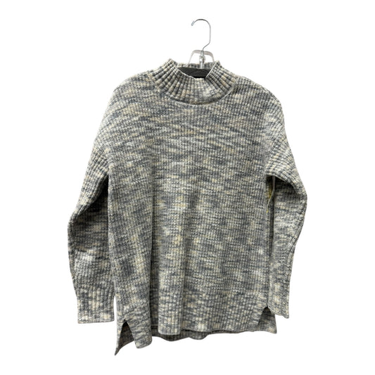 Sweater By Loft In Blue & Cream, Size:S