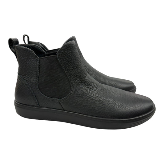 Boots Ankle Flats By Ecco In Black, Size:6.5