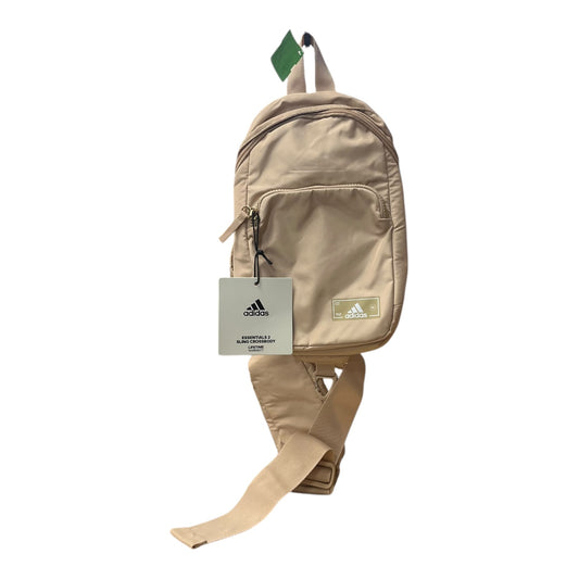 Backpack By Adidas In Tan, Size:Small