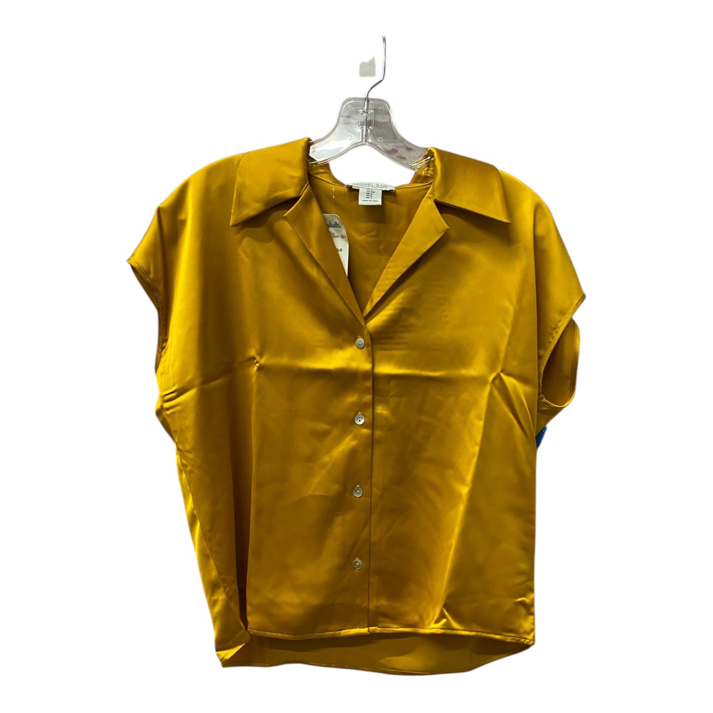 Top Sleeveless By Rachel Zoe In Yellow, Size:S