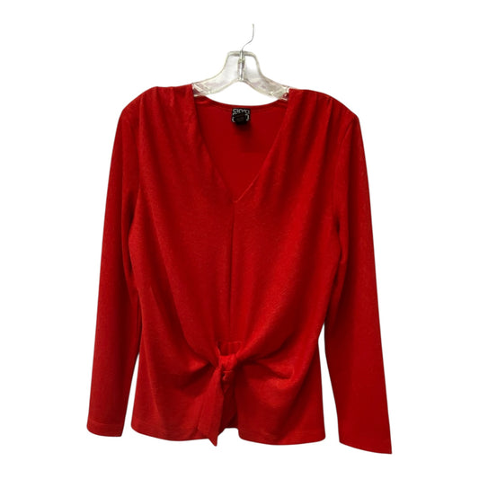 Top Ls By Clara Sun Woo In Red, Size:M