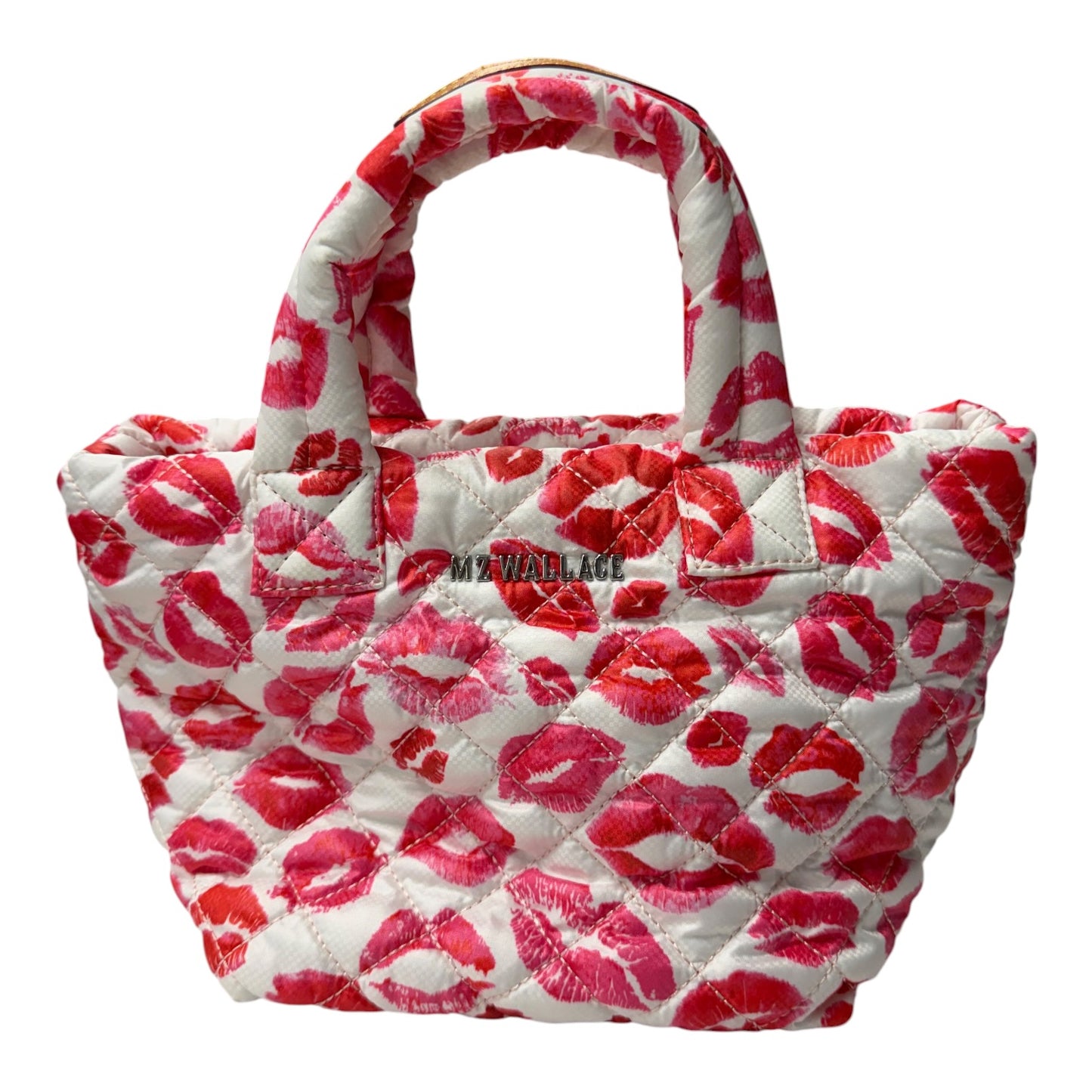 Handbag By Mz Wallace In Pink & Red, Size:Small