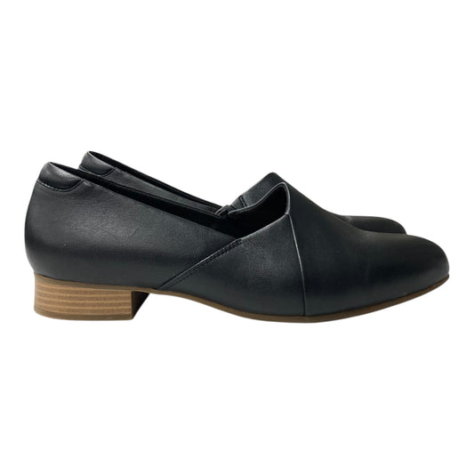 Shoes Flats By Clarks In Black, Size:12
