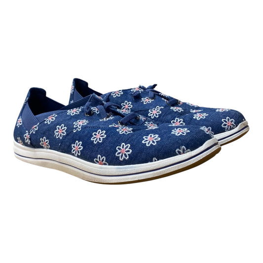 Shoes Sneakers By Clarks In Blue, Size:8