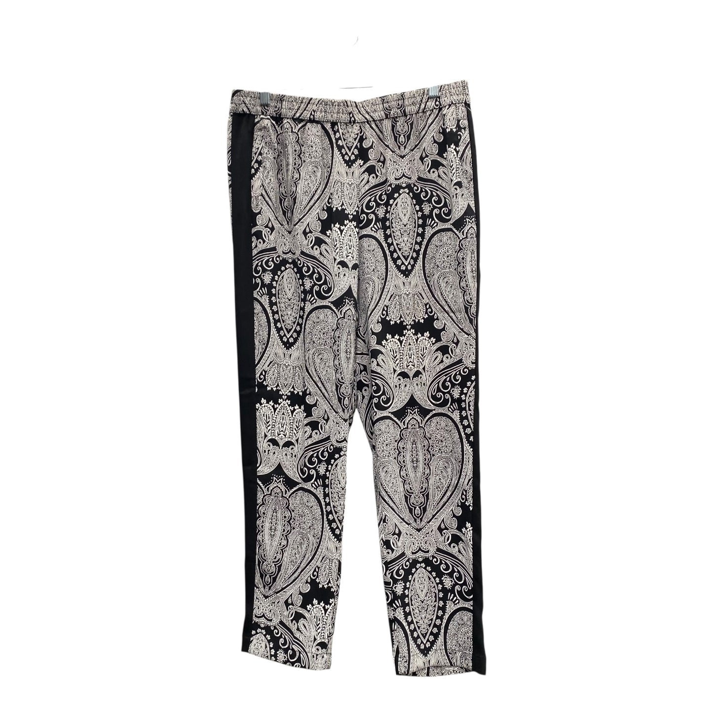 Pants Lounge By Chicos In Black & White, Size:8