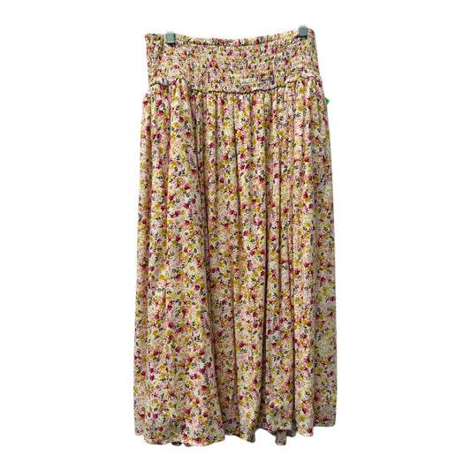 Skirt Midi By Torrid In Floral Print, Size:16