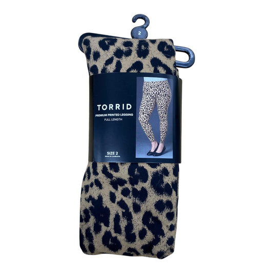Pants Leggings By Torrid In Animal Print, Size:2X