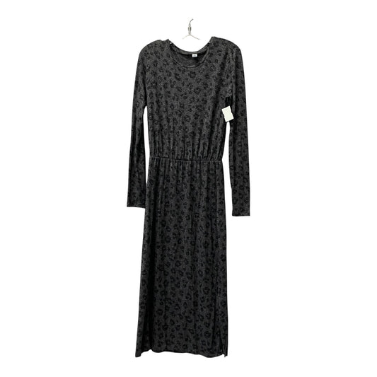 Dress Casual Maxi By Old Navy In Grey, Size:S
