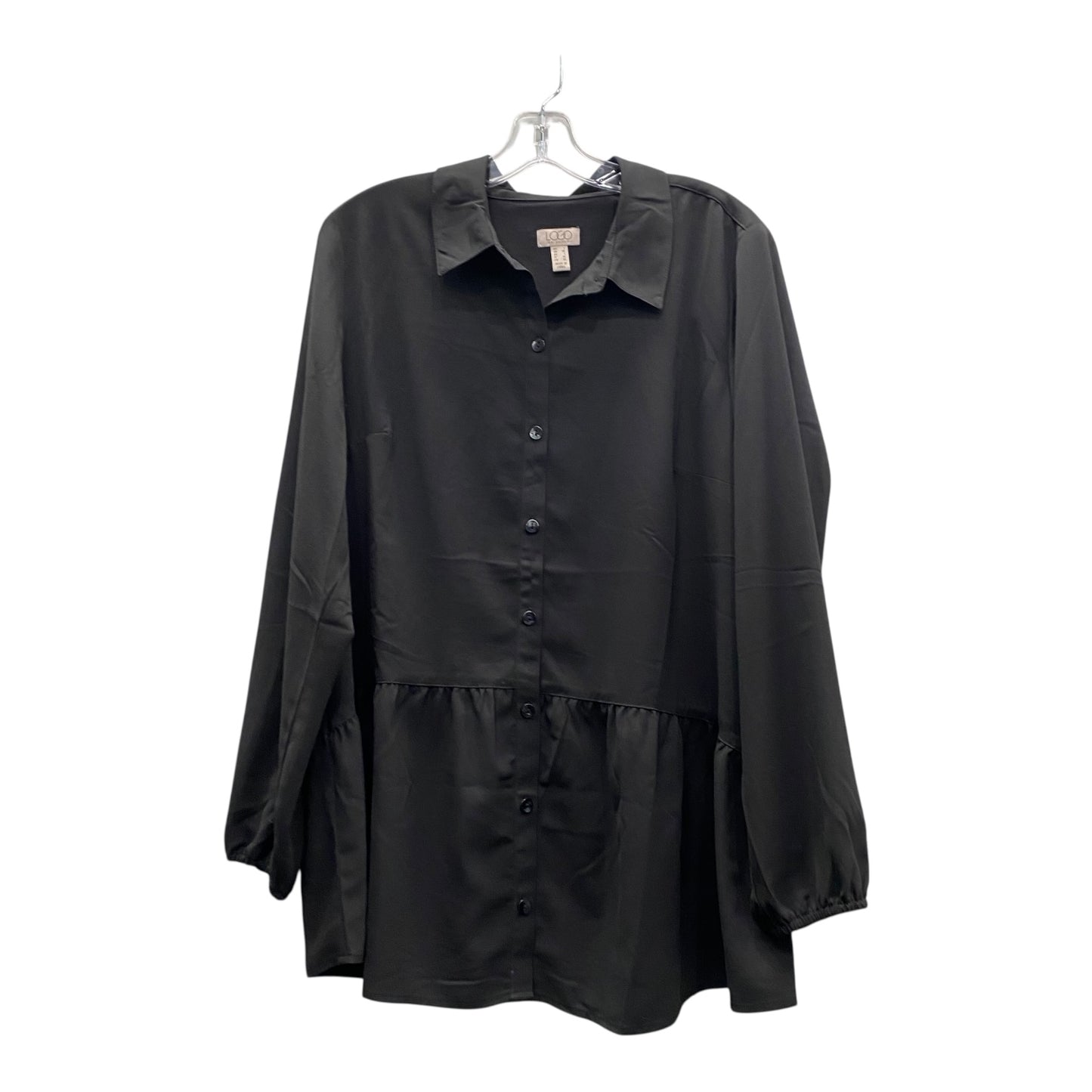 Top Ls By Logo In Black, Size:L