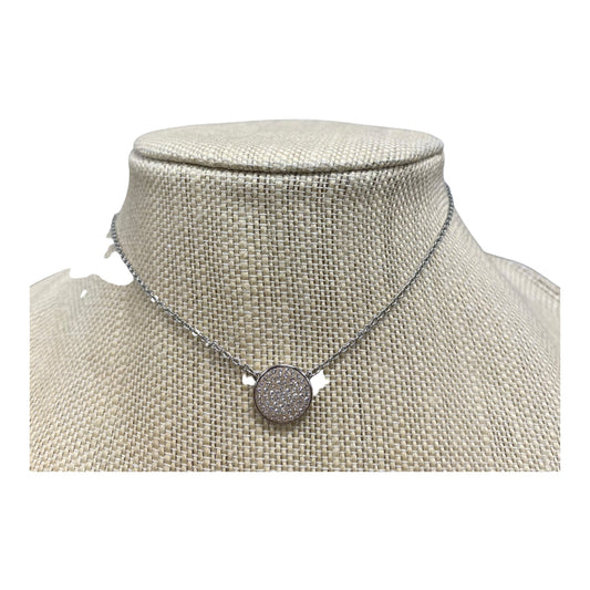 Necklace Designer By Swarovski In Silver
