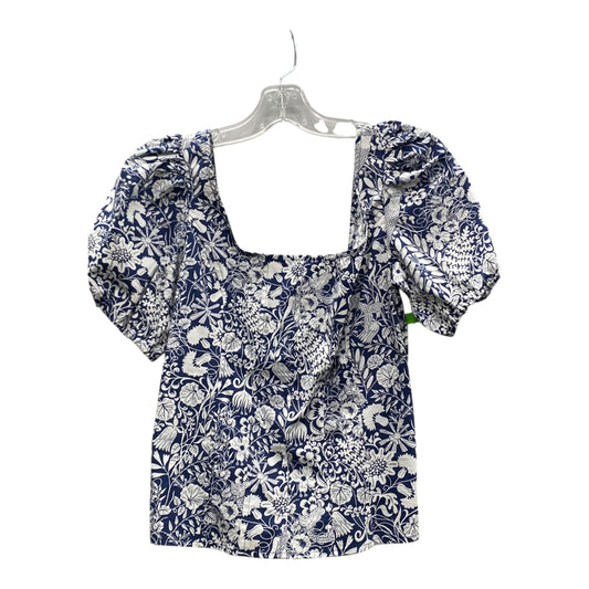 Top Ss By J. Crew In Blue, Size:Xs