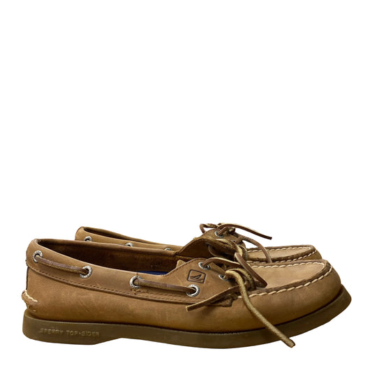 Shoes Flats By Sperry In Brown, Size:7.5