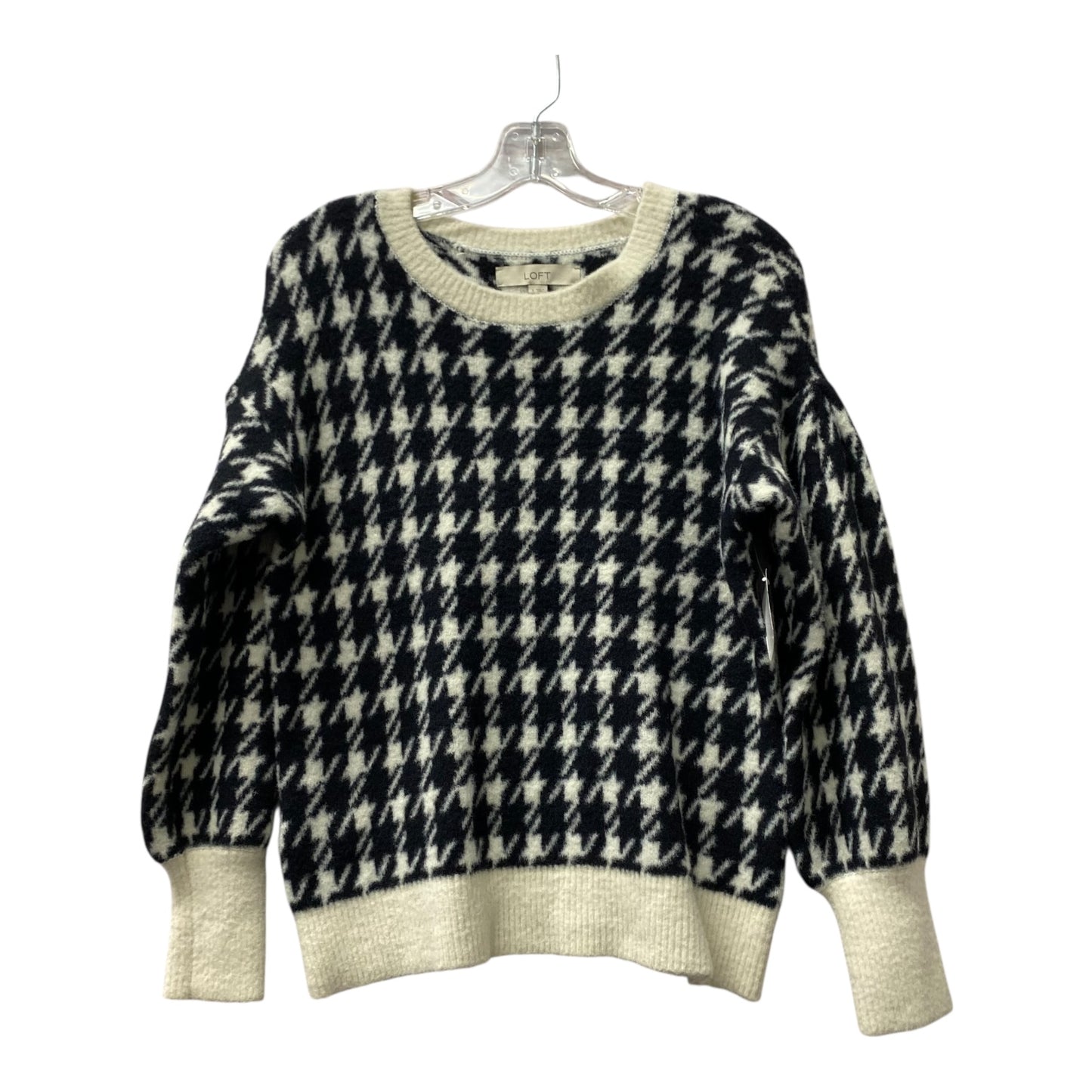 Sweater By Loft In Black & White, Size:S