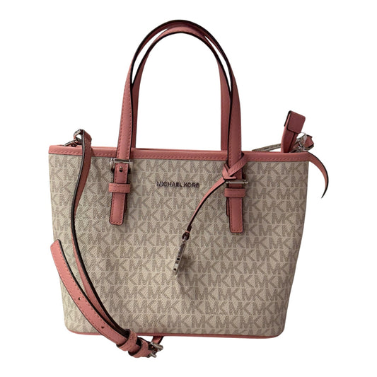Crossbody Designer By Michael Kors In Pink, Size:Small