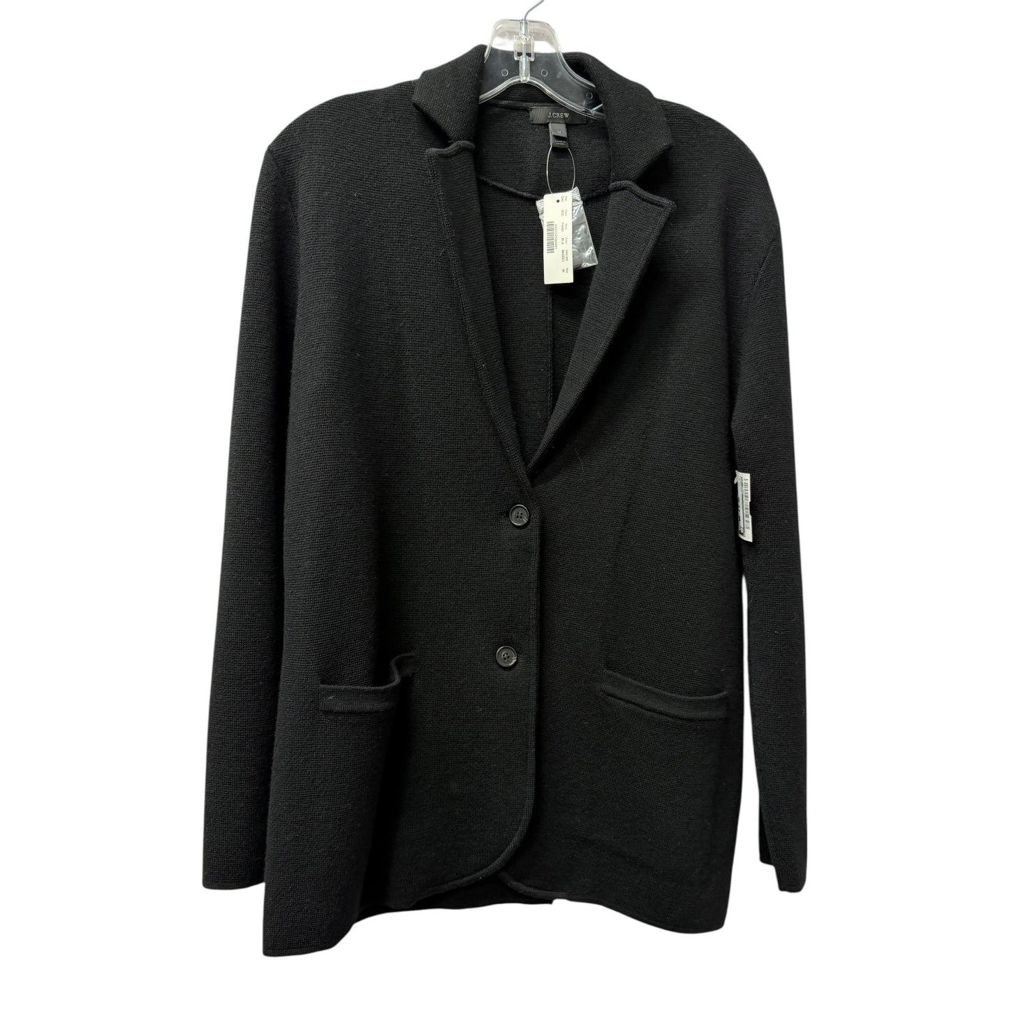 Sweater Cardigan By J. Crew In Black, Size:M
