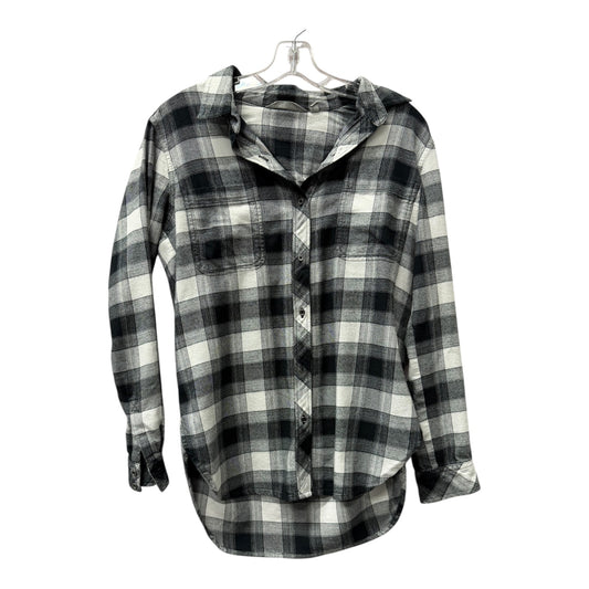 Blouse Ls By Athleta In Grey, Size:S