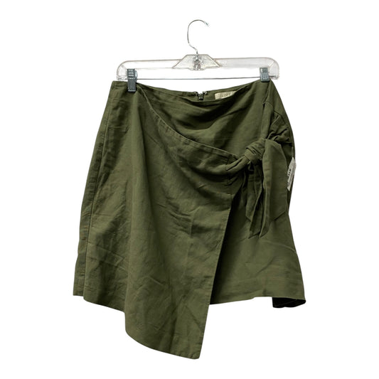 Skirt Mini & Short By Loft In Green, Size:10
