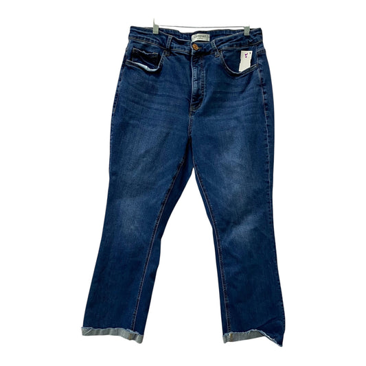 Jeans Wide Leg By Vervet In Blue, Size:18