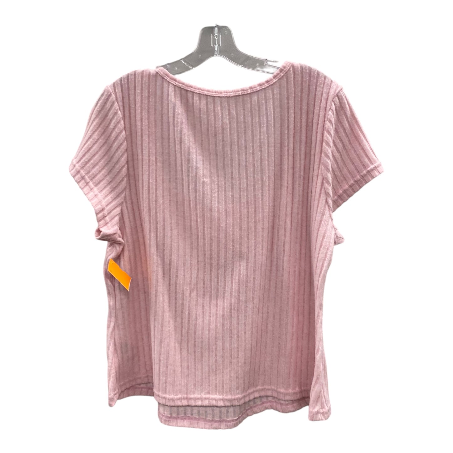 Top Ss By Shein In Pink, Size:4X