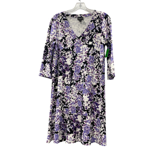 Dress Casual Short By J. Jill In Purple, Size:M