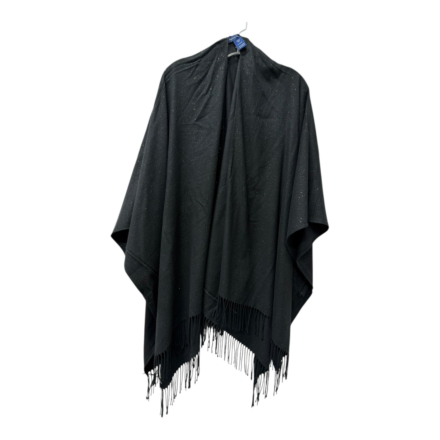 Shawl By Adrienne Vittadini In Black, Size:Osfm