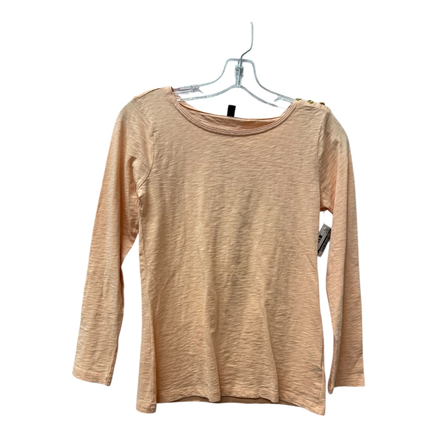 Top Ls By J. Crew In Orange, Size:S