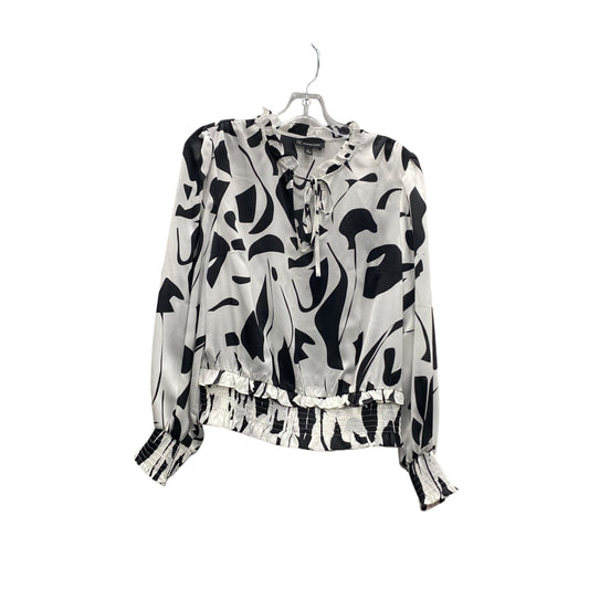Top Ls By International Concepts In Black & White, Size:Lp