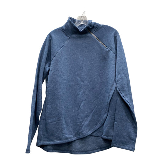 Athletic Jacket By Rbx In Blue, Size:L
