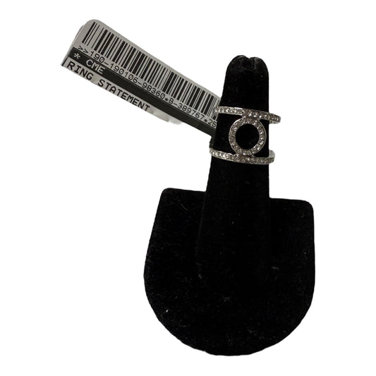 Ring Statement By Cme In Silver, Size:8