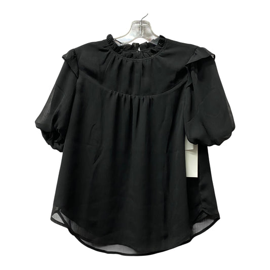 Top Ss By Loft In Black, Size:Sp
