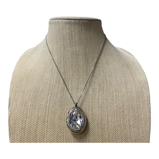 Necklace Designer By Swarovski In Silver