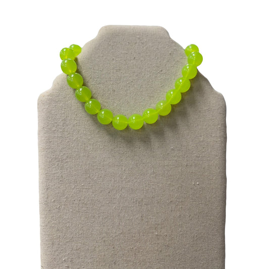 Necklace Statement By Cme In Green