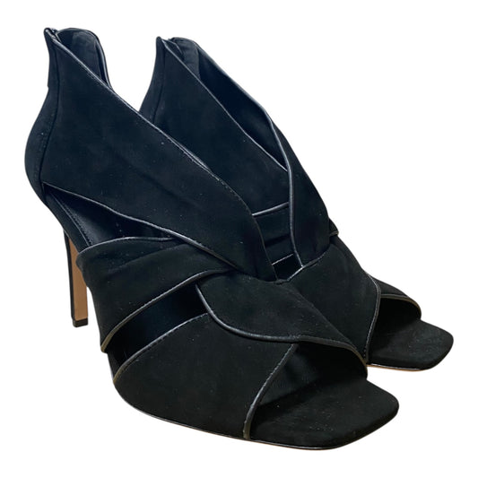 Sandals Designer By Veronica Beard In Black, Size:10