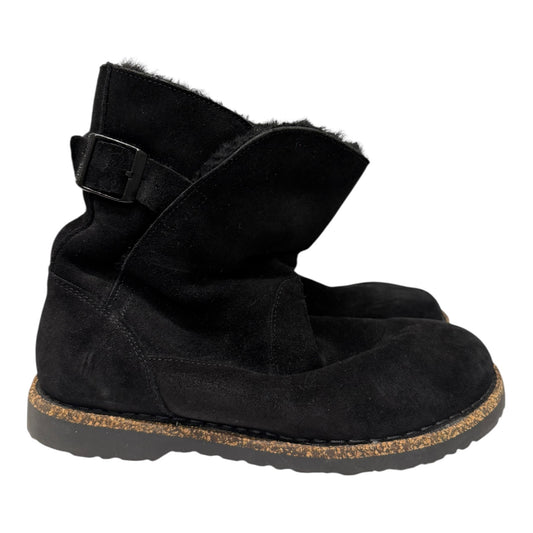 Boots Ankle Flats By Birkenstock In Black, Size:8.5