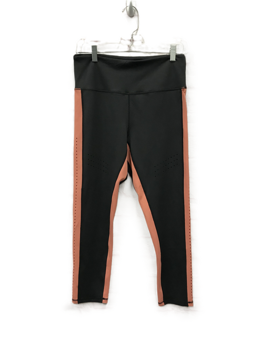 Black & Orange Athletic Leggings By Zyia, Size: M