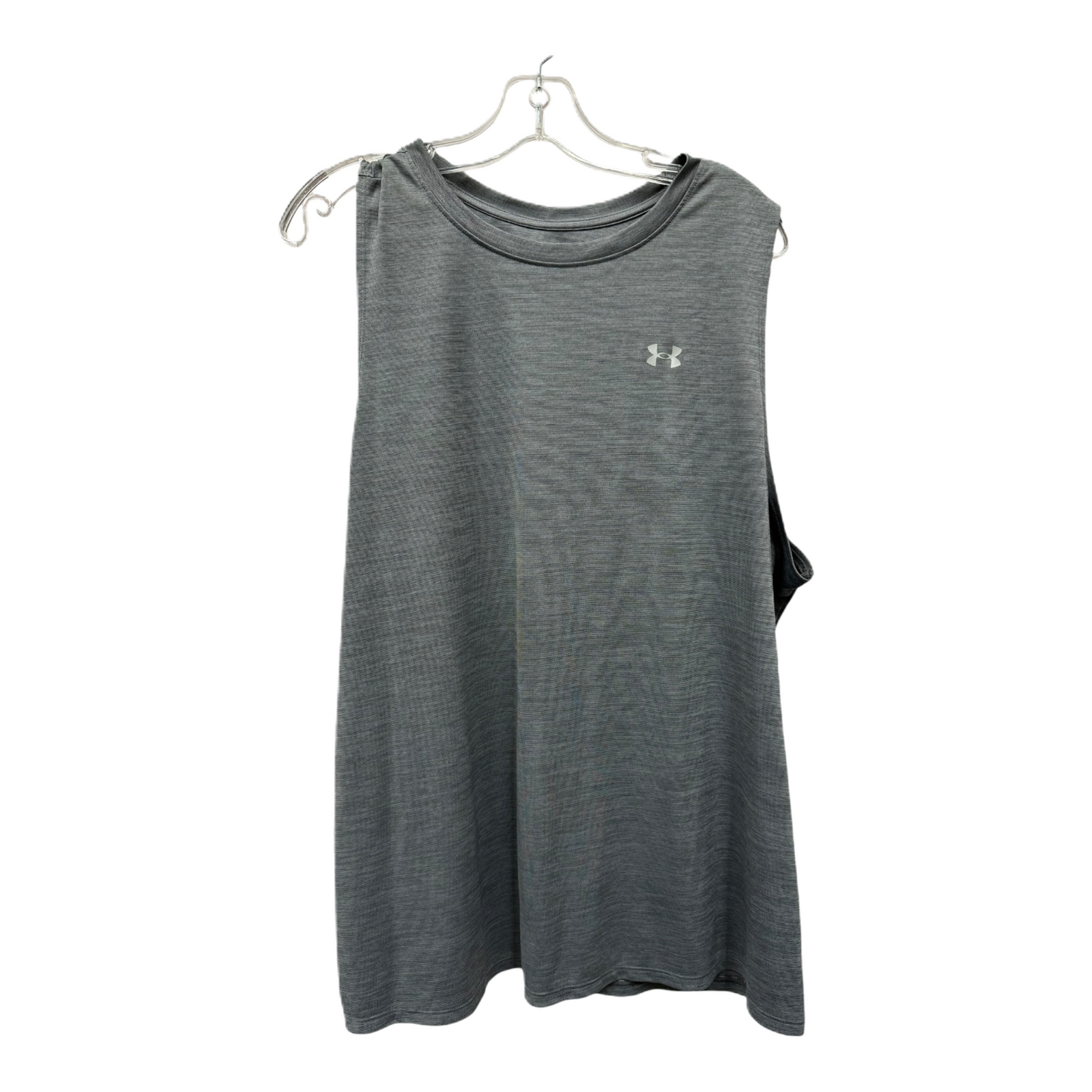 Athletic Tank Top By Under Armour In Grey, Size: 3x