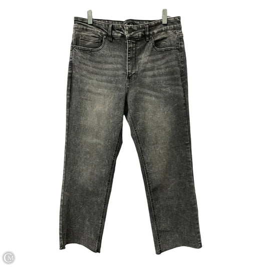 Jeans Straight By Oat In Grey Denim, Size: 10